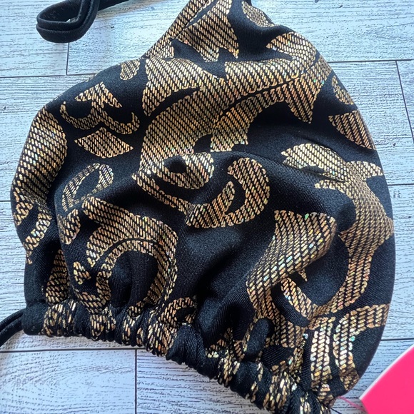 Doll.com Triangle String Bikini Top. No Size. NWT. - Picture 2 of 5